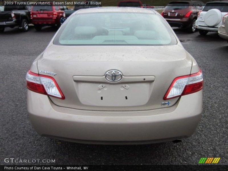 Desert Sand Metallic / Bisque 2009 Toyota Camry Hybrid