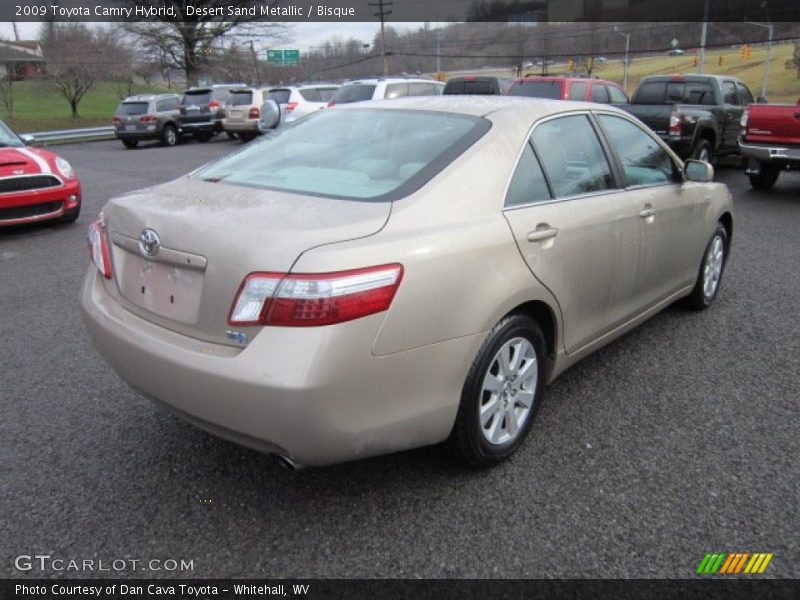 Desert Sand Metallic / Bisque 2009 Toyota Camry Hybrid