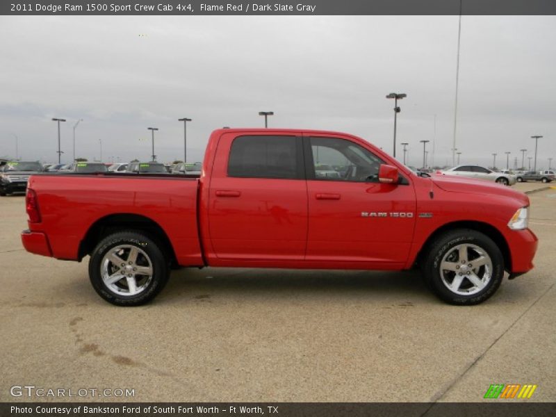  2011 Ram 1500 Sport Crew Cab 4x4 Flame Red