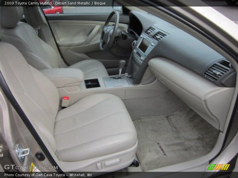 Desert Sand Metallic / Bisque 2009 Toyota Camry Hybrid