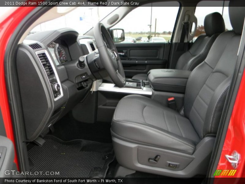  2011 Ram 1500 Sport Crew Cab 4x4 Dark Slate Gray Interior