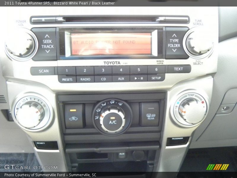 Blizzard White Pearl / Black Leather 2011 Toyota 4Runner SR5