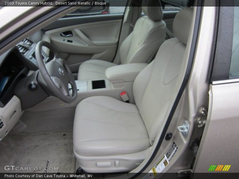 Desert Sand Metallic / Bisque 2009 Toyota Camry Hybrid