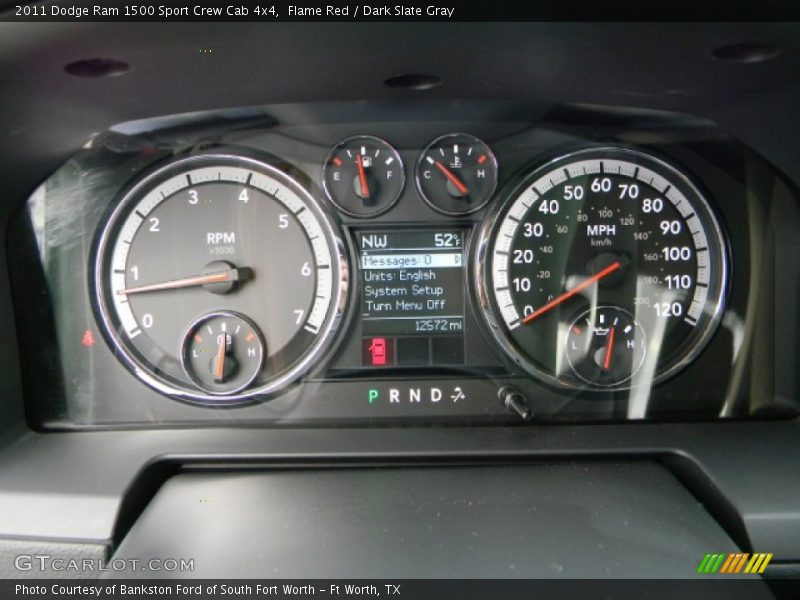  2011 Ram 1500 Sport Crew Cab 4x4 Sport Crew Cab 4x4 Gauges