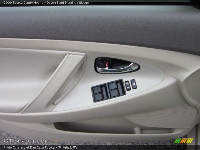Desert Sand Metallic / Bisque 2009 Toyota Camry Hybrid