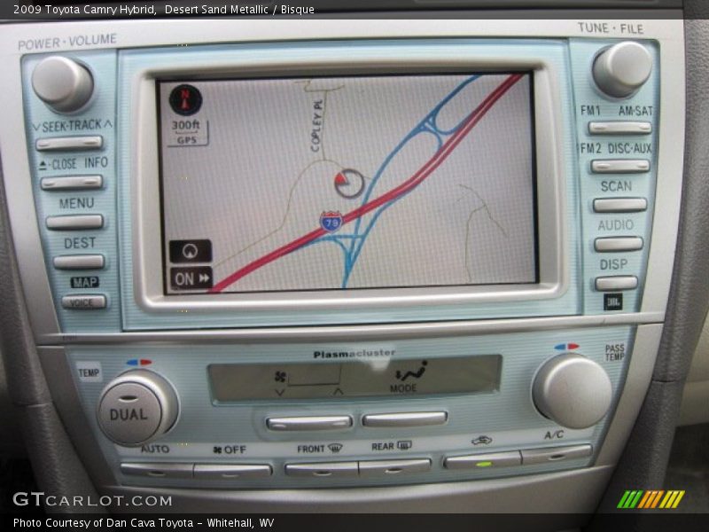 Desert Sand Metallic / Bisque 2009 Toyota Camry Hybrid