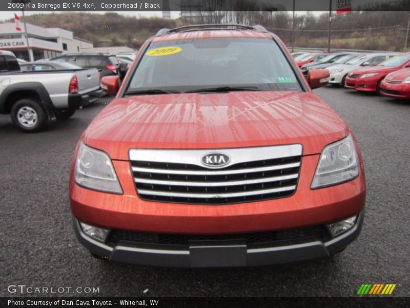 Copperhead / Black 2009 Kia Borrego EX V6 4x4