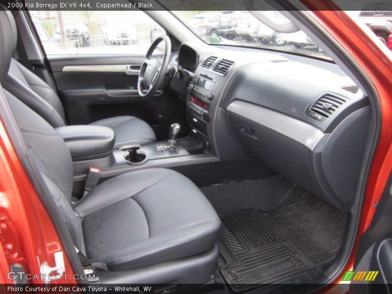 Copperhead / Black 2009 Kia Borrego EX V6 4x4