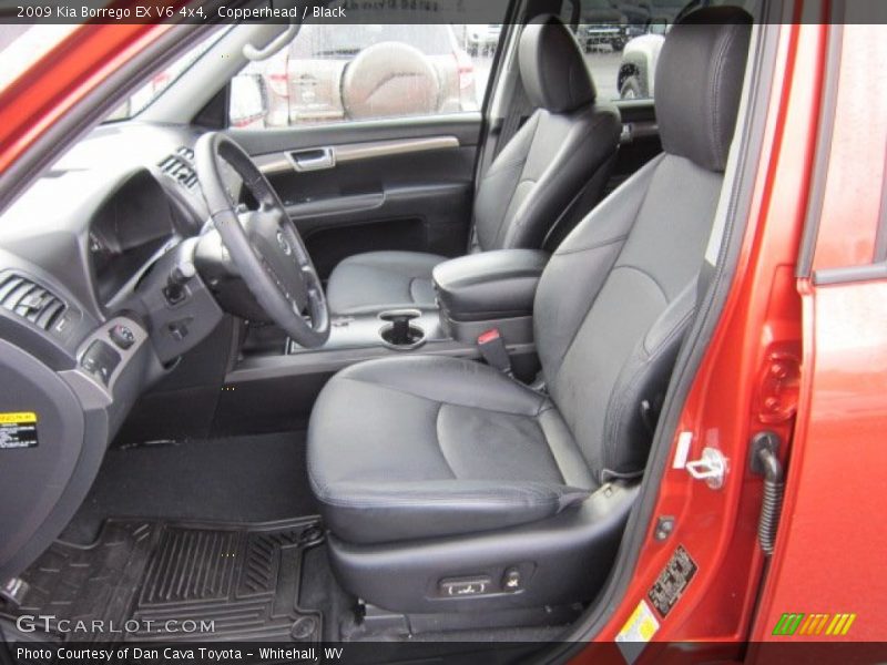 Copperhead / Black 2009 Kia Borrego EX V6 4x4