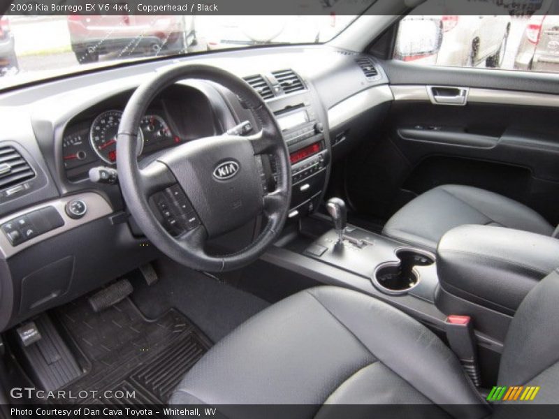 Copperhead / Black 2009 Kia Borrego EX V6 4x4