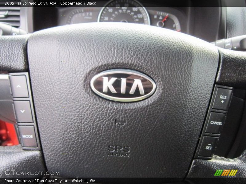 Copperhead / Black 2009 Kia Borrego EX V6 4x4