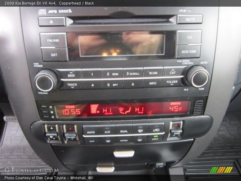 Copperhead / Black 2009 Kia Borrego EX V6 4x4
