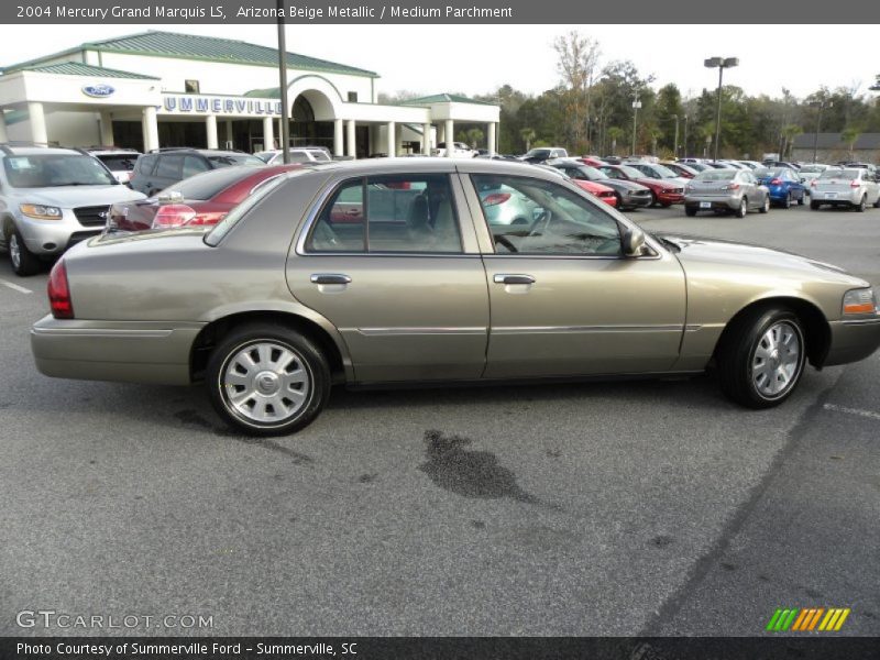 Arizona Beige Metallic / Medium Parchment 2004 Mercury Grand Marquis LS