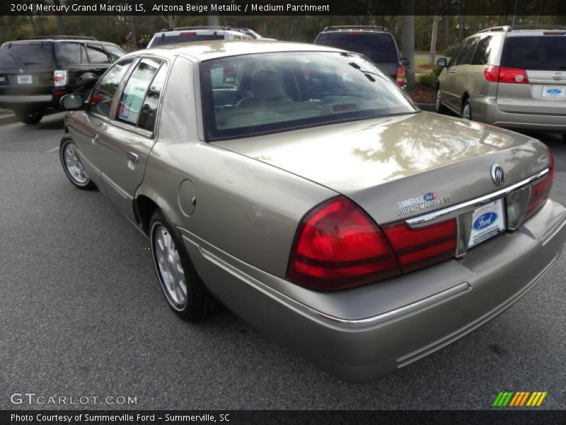 Arizona Beige Metallic / Medium Parchment 2004 Mercury Grand Marquis LS