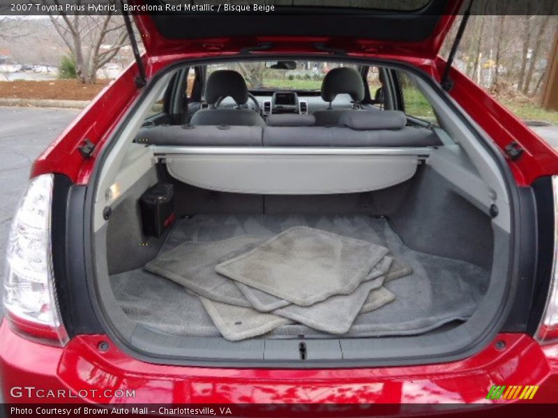Barcelona Red Metallic / Bisque Beige 2007 Toyota Prius Hybrid