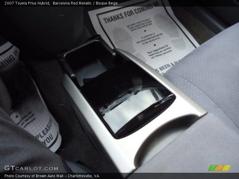Barcelona Red Metallic / Bisque Beige 2007 Toyota Prius Hybrid