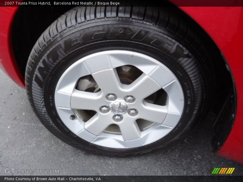 Barcelona Red Metallic / Bisque Beige 2007 Toyota Prius Hybrid