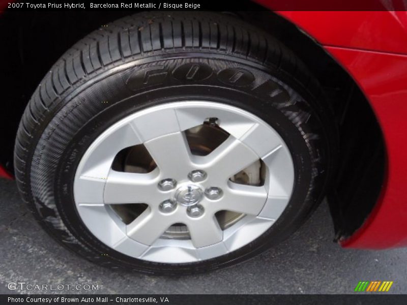 Barcelona Red Metallic / Bisque Beige 2007 Toyota Prius Hybrid