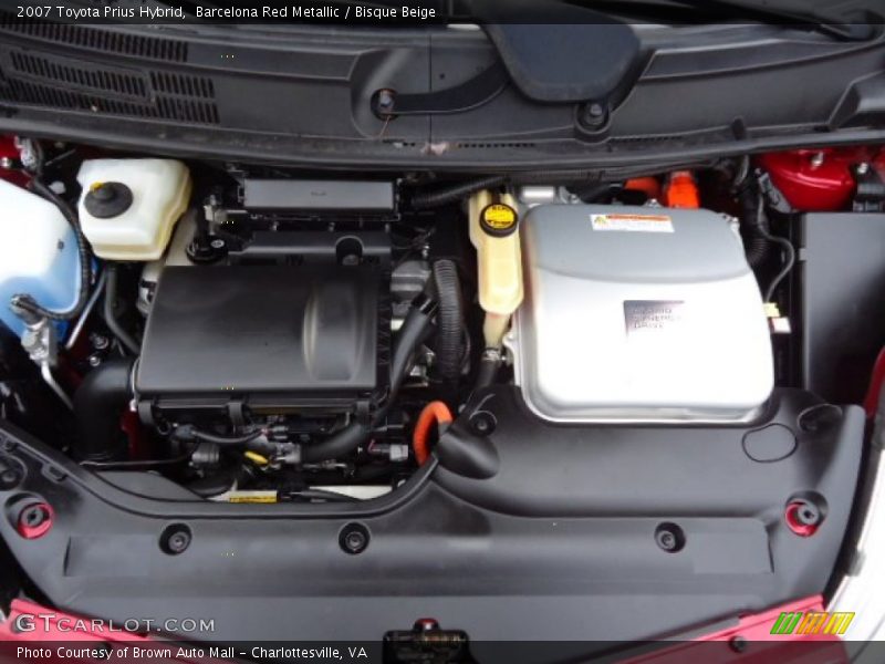 Barcelona Red Metallic / Bisque Beige 2007 Toyota Prius Hybrid