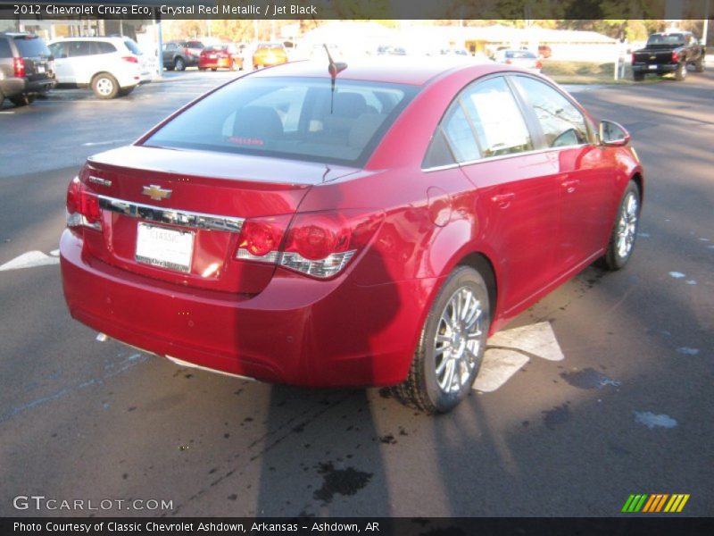 Crystal Red Metallic / Jet Black 2012 Chevrolet Cruze Eco
