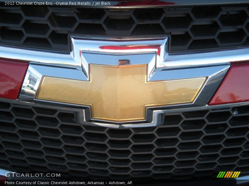 Crystal Red Metallic / Jet Black 2012 Chevrolet Cruze Eco
