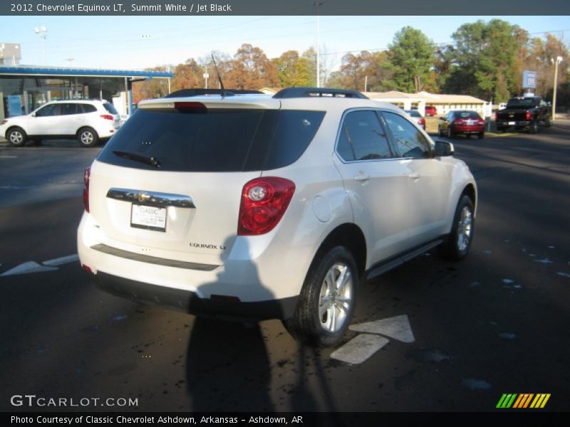 Summit White / Jet Black 2012 Chevrolet Equinox LT