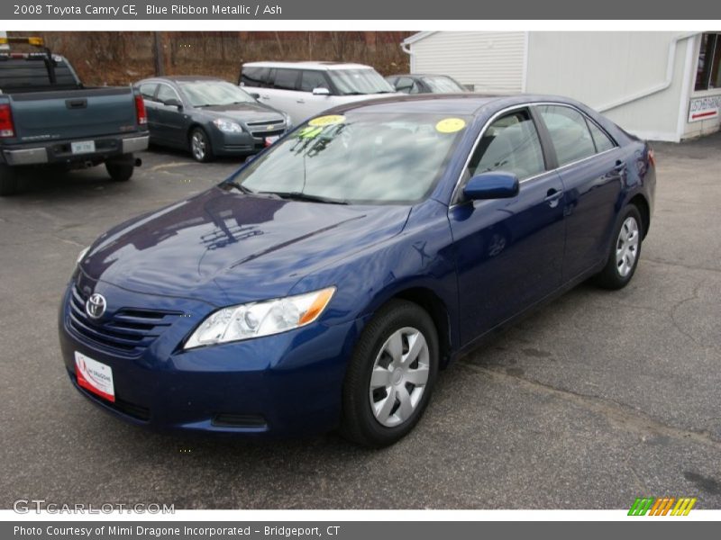 Blue Ribbon Metallic / Ash 2008 Toyota Camry CE