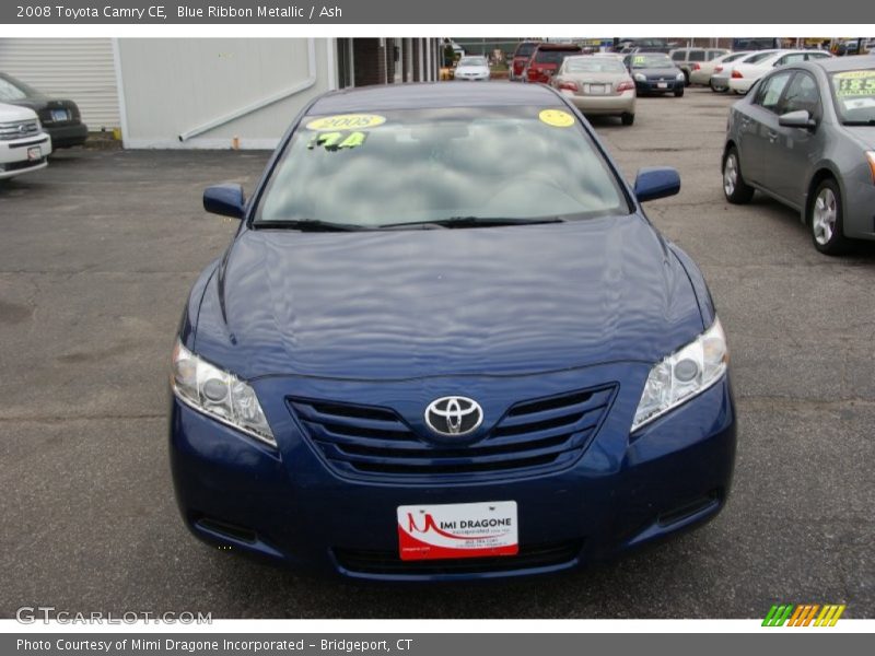 Blue Ribbon Metallic / Ash 2008 Toyota Camry CE