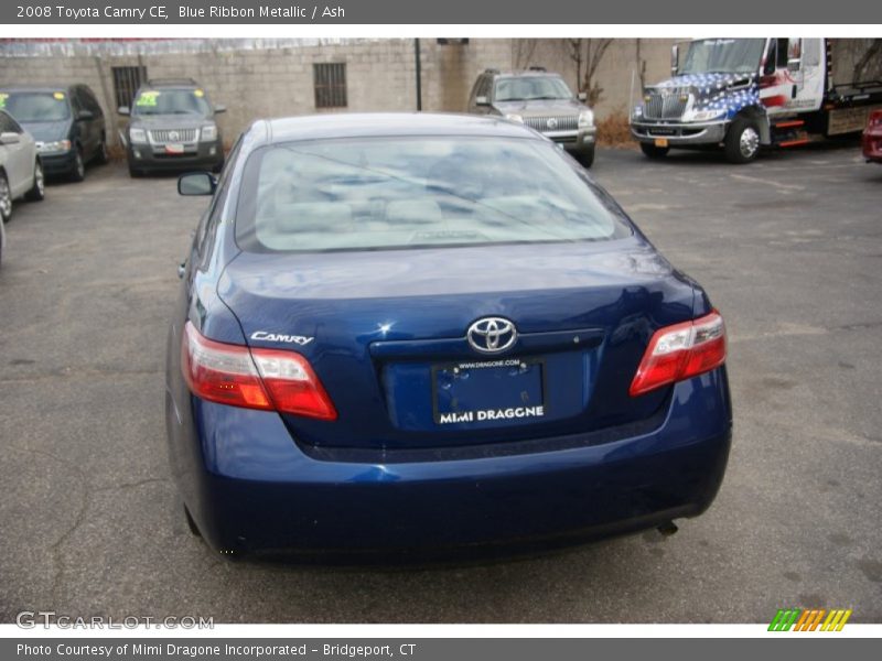 Blue Ribbon Metallic / Ash 2008 Toyota Camry CE
