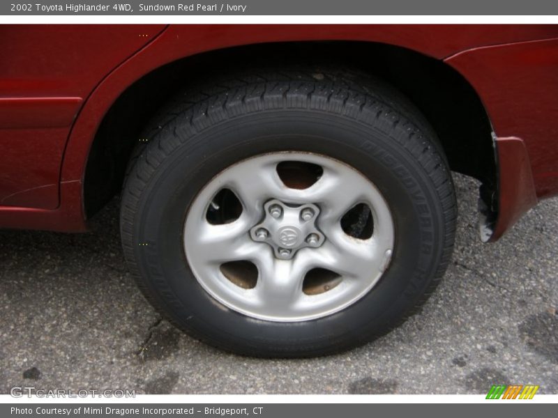 Sundown Red Pearl / Ivory 2002 Toyota Highlander 4WD