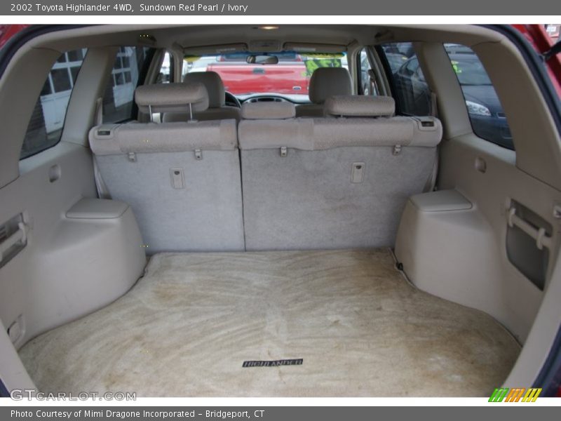 Sundown Red Pearl / Ivory 2002 Toyota Highlander 4WD