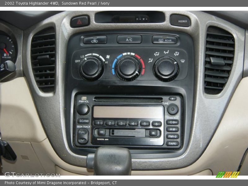 Sundown Red Pearl / Ivory 2002 Toyota Highlander 4WD