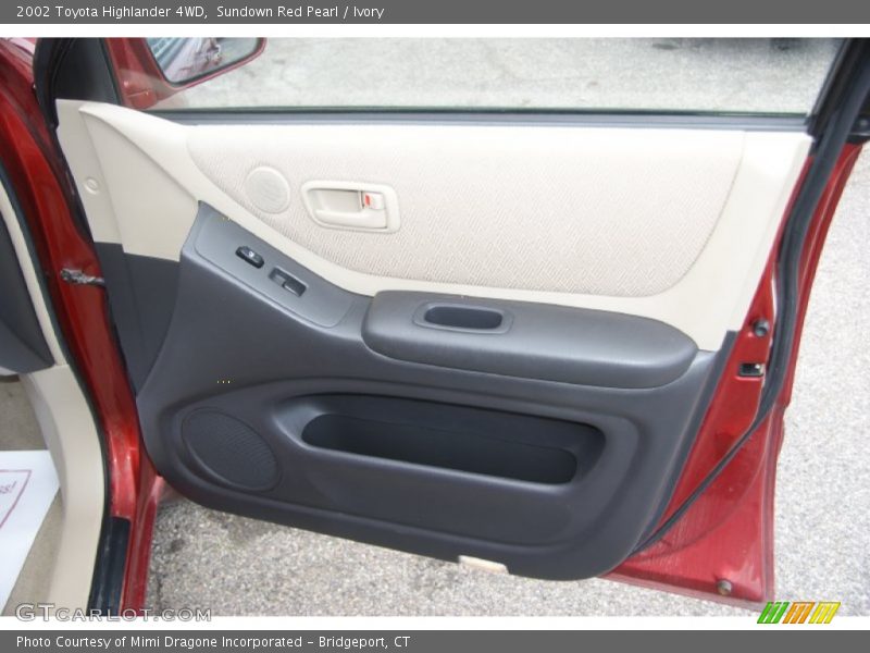 Sundown Red Pearl / Ivory 2002 Toyota Highlander 4WD