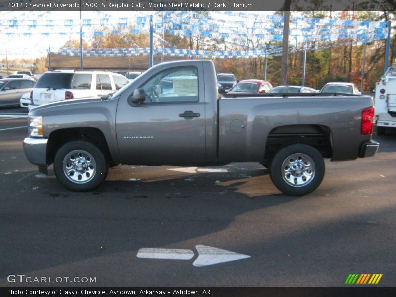 Mocha Steel Metallic / Dark Titanium 2012 Chevrolet Silverado 1500 LS Regular Cab