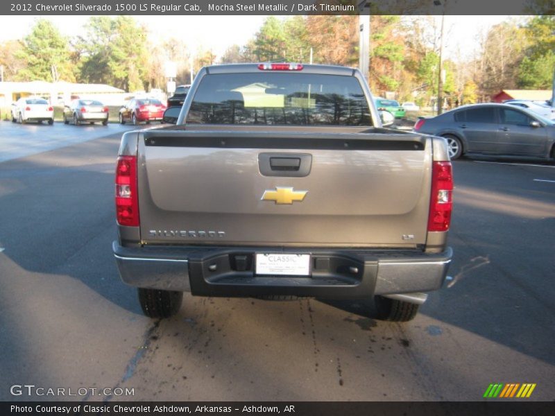 Mocha Steel Metallic / Dark Titanium 2012 Chevrolet Silverado 1500 LS Regular Cab