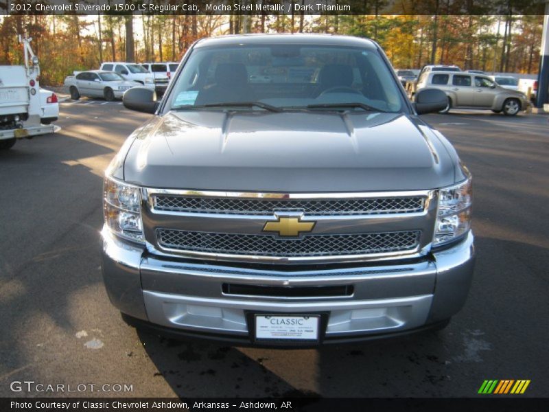Mocha Steel Metallic / Dark Titanium 2012 Chevrolet Silverado 1500 LS Regular Cab
