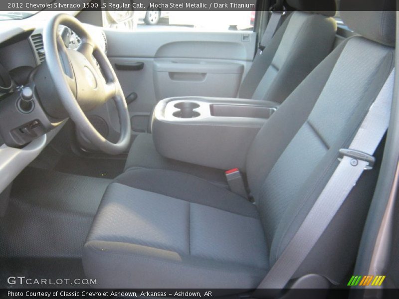 Mocha Steel Metallic / Dark Titanium 2012 Chevrolet Silverado 1500 LS Regular Cab