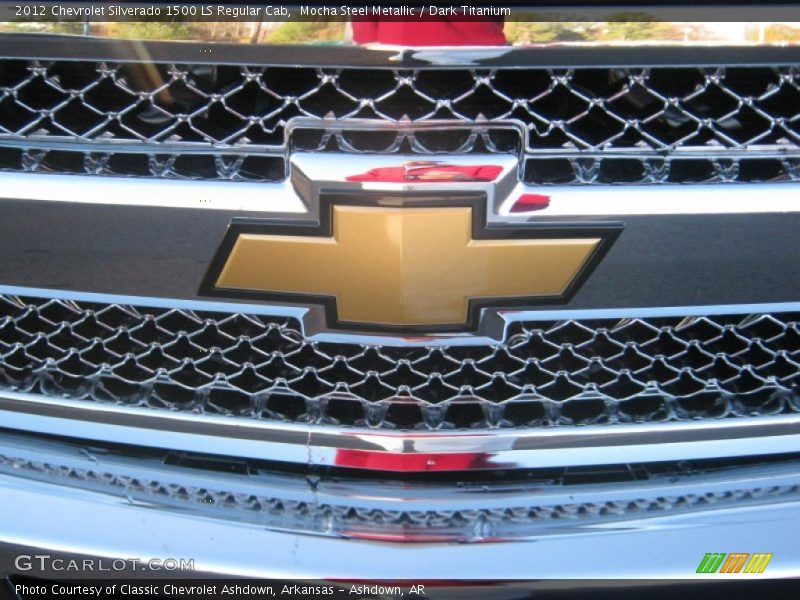 Mocha Steel Metallic / Dark Titanium 2012 Chevrolet Silverado 1500 LS Regular Cab