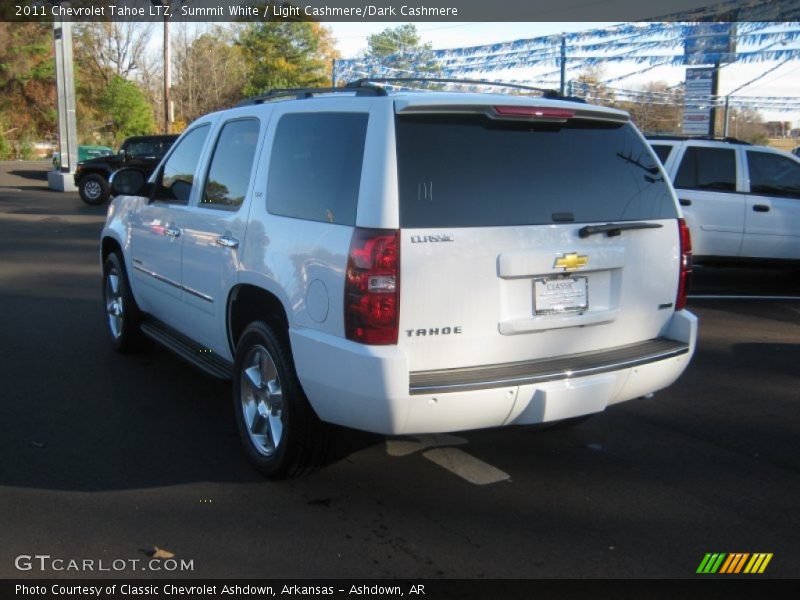 Summit White / Light Cashmere/Dark Cashmere 2011 Chevrolet Tahoe LTZ