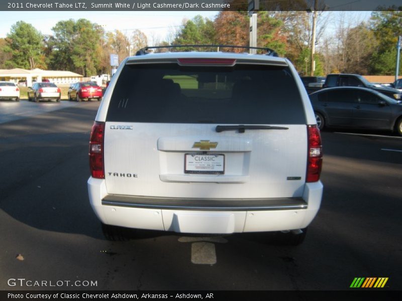 Summit White / Light Cashmere/Dark Cashmere 2011 Chevrolet Tahoe LTZ