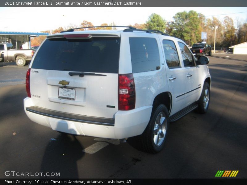 Summit White / Light Cashmere/Dark Cashmere 2011 Chevrolet Tahoe LTZ
