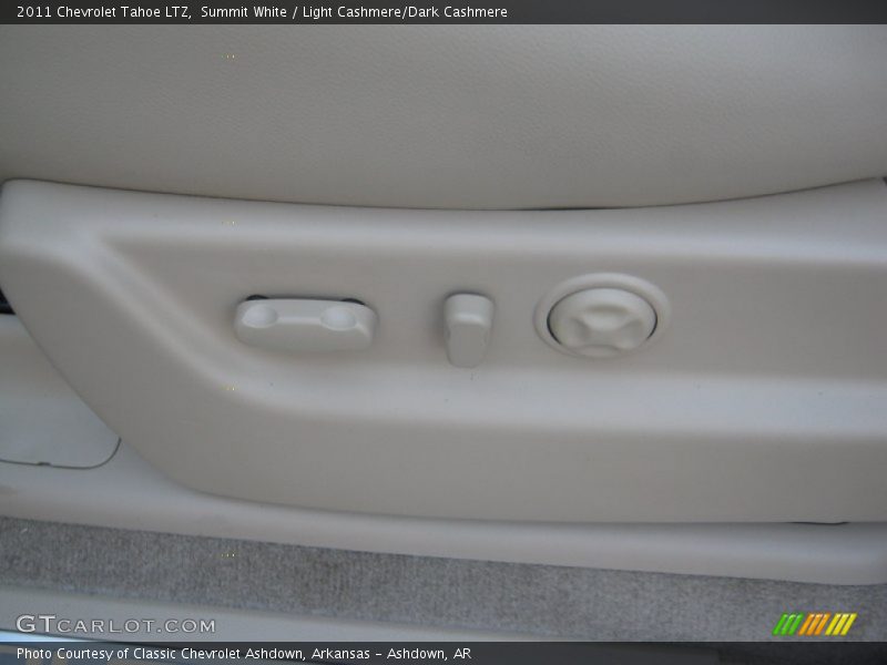 Summit White / Light Cashmere/Dark Cashmere 2011 Chevrolet Tahoe LTZ