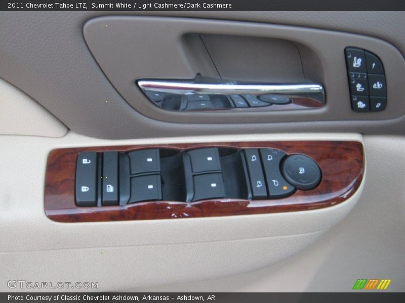 Summit White / Light Cashmere/Dark Cashmere 2011 Chevrolet Tahoe LTZ