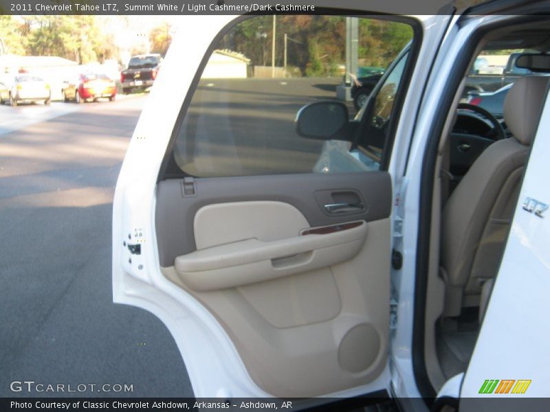 Summit White / Light Cashmere/Dark Cashmere 2011 Chevrolet Tahoe LTZ