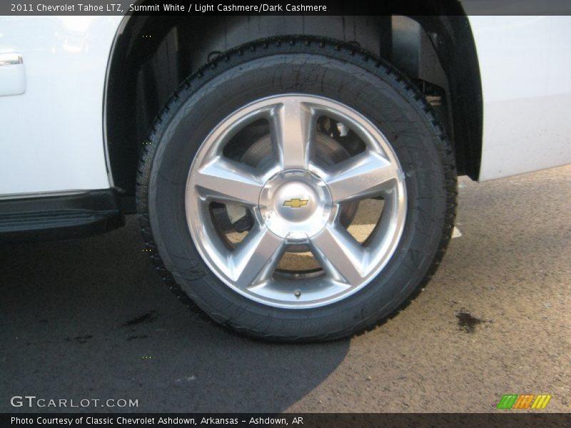 Summit White / Light Cashmere/Dark Cashmere 2011 Chevrolet Tahoe LTZ