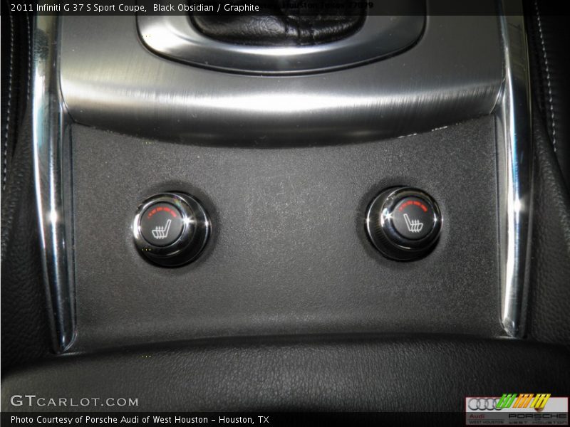 Black Obsidian / Graphite 2011 Infiniti G 37 S Sport Coupe