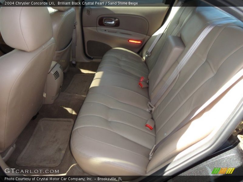 Brilliant Black Crystal Pearl / Sand Stone Beige 2004 Chrysler Concorde LXi