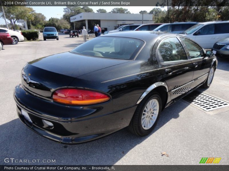 Brilliant Black Crystal Pearl / Sand Stone Beige 2004 Chrysler Concorde LXi