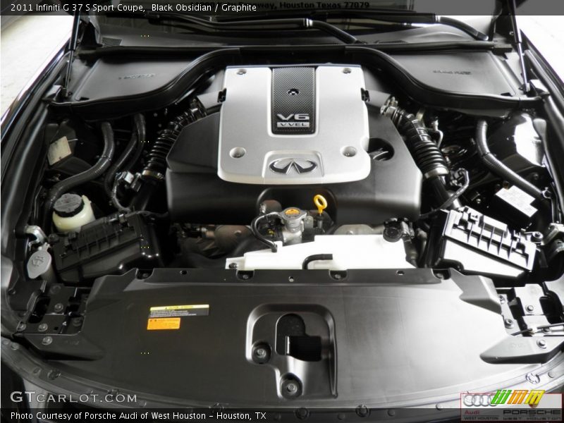 Black Obsidian / Graphite 2011 Infiniti G 37 S Sport Coupe