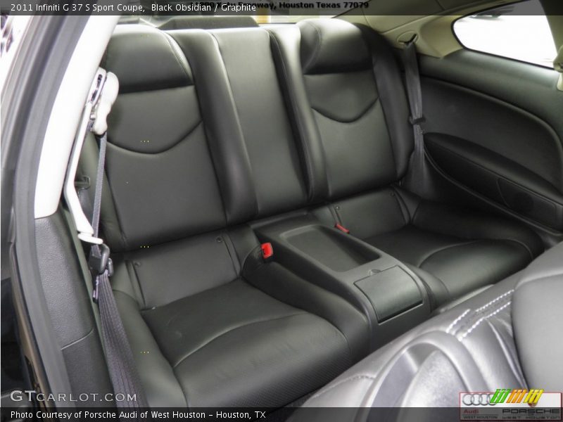 Black Obsidian / Graphite 2011 Infiniti G 37 S Sport Coupe